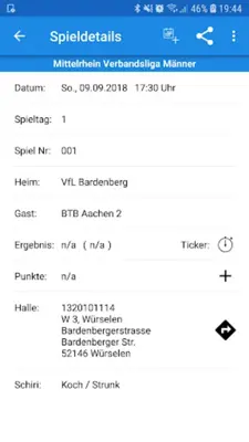 VfL Bardenberg android App screenshot 1