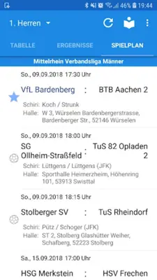 VfL Bardenberg android App screenshot 2